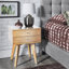Table de chevet 2 tiroirs Imagen-341050055