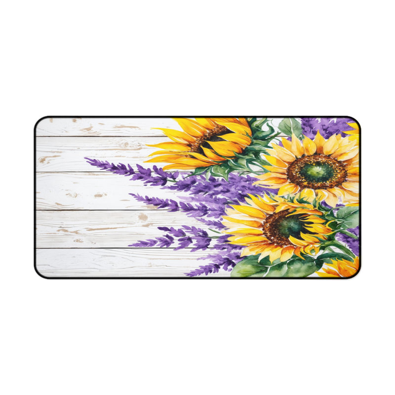 Polyester Desk Pad, 14.4x12.1