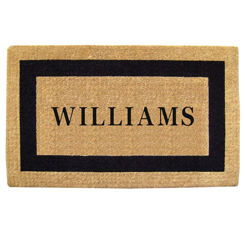 Gursimran Non-Slip Outdoor Doormat