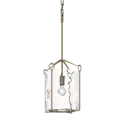 Luminaire suspendu cylindrique à 1 lumière Bow