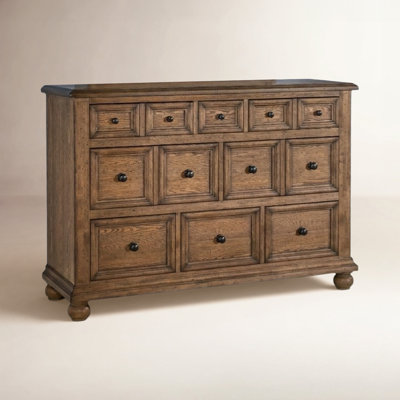 Marionville Kitchen Island with Drawers and Shelves