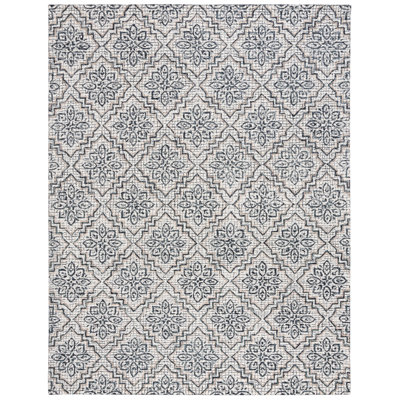 Abstract Hand Tufted Wool, Cotton Geometric Rug