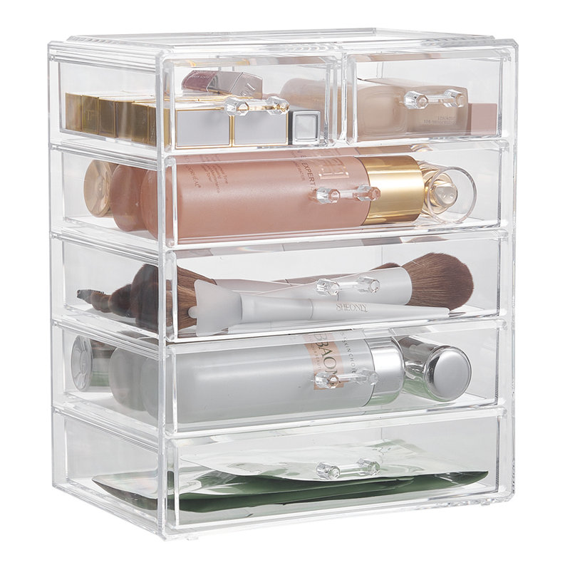 Mease Plastic Makeup Organizer