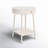 Tuaca 1 - Drawer 20" Nightstand in White/Neutral