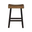 Ensemble de 4 tabourets de comptoir, tabourets de table et de comptoir de style transitionnel et meubles en bois d'hévéa massif-2099191977-2099191978