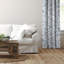 Ensemble de 2 rideaux en coton Tinsley-109899027