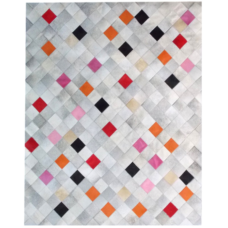 Falling Squares Rug, Rectangle 9' x 12'