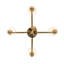 28" Wide Revival Garland 4 Light Chandelier