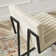 Indulge Channel Tufted Fabric Counter-Height Bar Stool by Modway