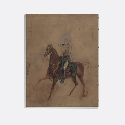 The Horse Of The Duke Of Wellington Print by Leslie Nix