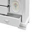 Commode avec porte, finition blanche