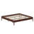 Sleek Simple Style Bed Frame with Engineered Support Grid and Tool-Free Construction-1276456306
