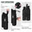 EAGLE PEAK Black Fabric Weight