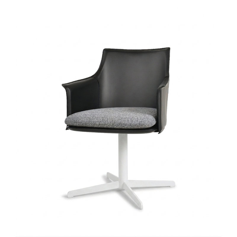 Fauteuil Briancon, White, Black