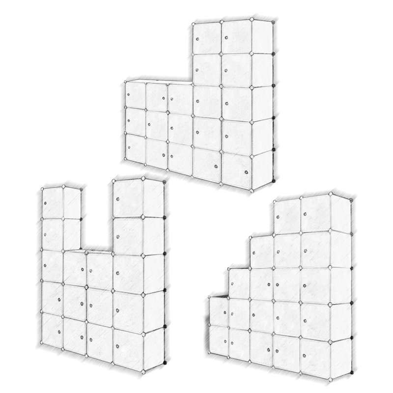 Licata 147cm W Clothes Storage System