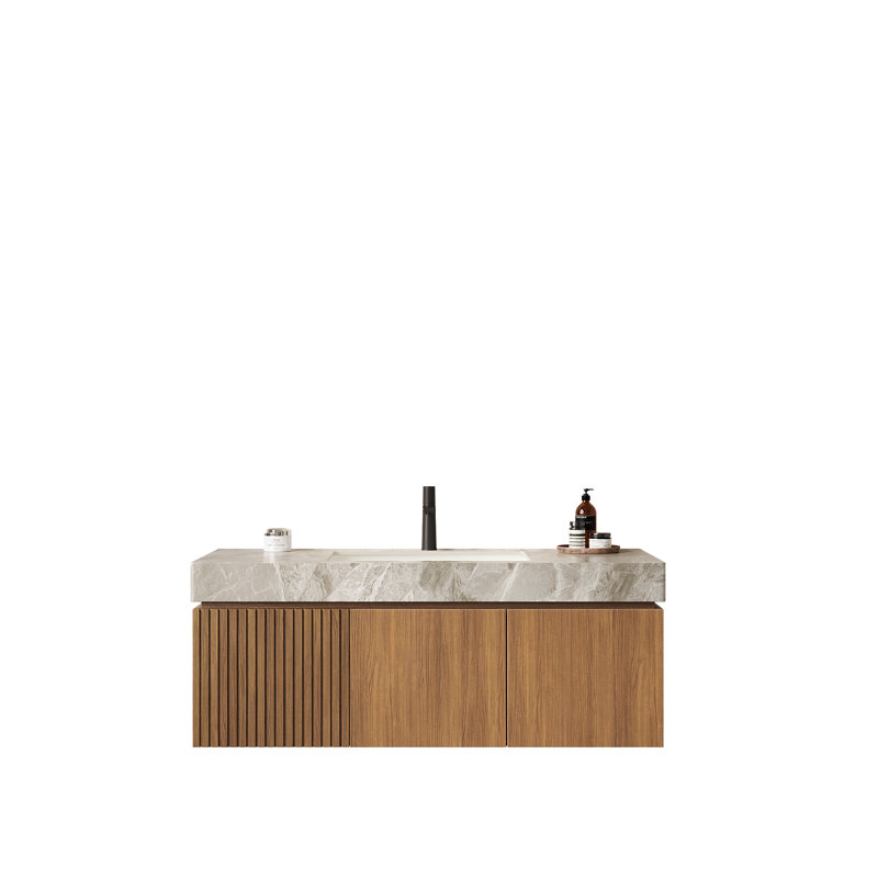 Meuble-lavabo de salle de bain avec lavabo