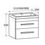 Whitfield 515mm Single Bathroom Vanity with Integrated Ceramic Basin-32914051
