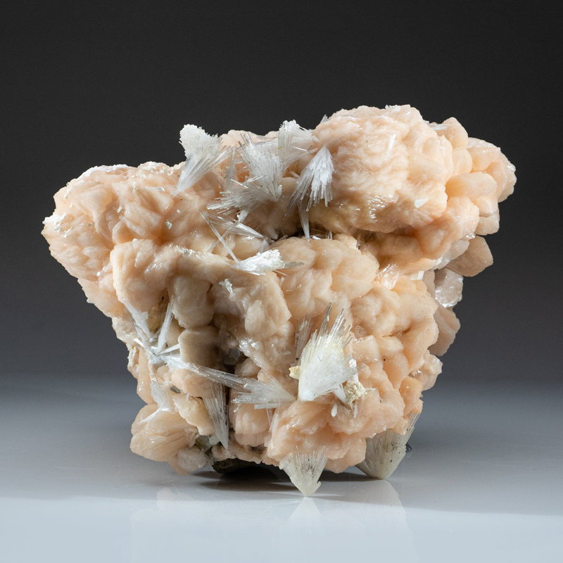 Scolecite with Stilbite from Nasik District, Maharashtra, India