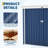 5.8 ft. W x 3.3 ft. D Outdoor Metal Storage Shed, Trash Can Storage Box with Lockable Door, Blue (19 sq. ft.)-123338131