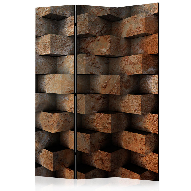 Broomfield 172cm H Folding Room Divider, 3
