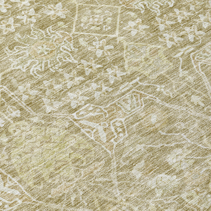 Tapis taupe intérieur / extérieur Mila , 8' x 10'