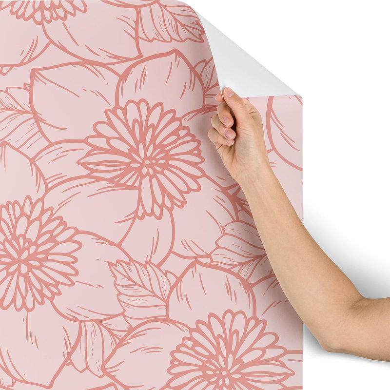 Panneau floral Lejun, L 4 pi x l 24 po