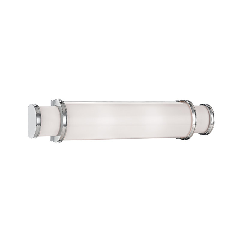 Malcolm LED Bath Bar, Polished Nickel