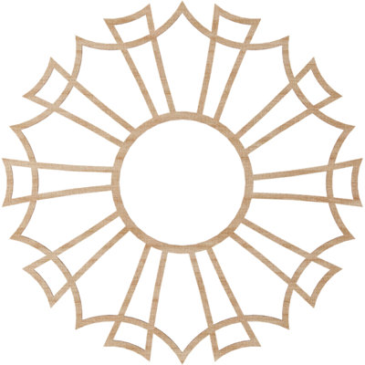 Augustus Wood Fretwork Pierced Ceiling Medallion