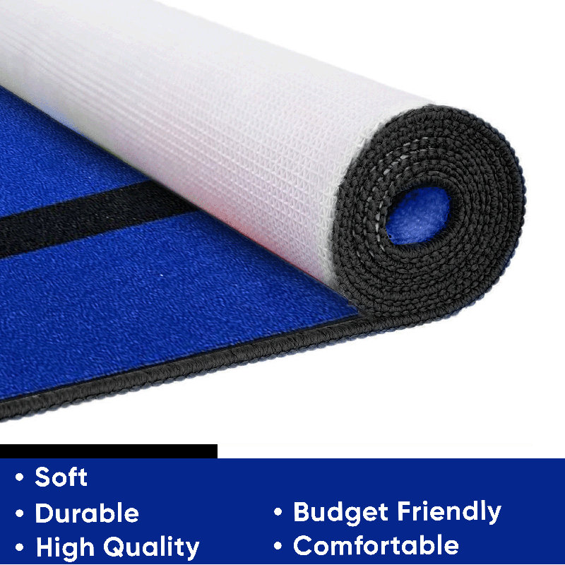 Tapis éducatif, Ovale 4 pi x 6 pi