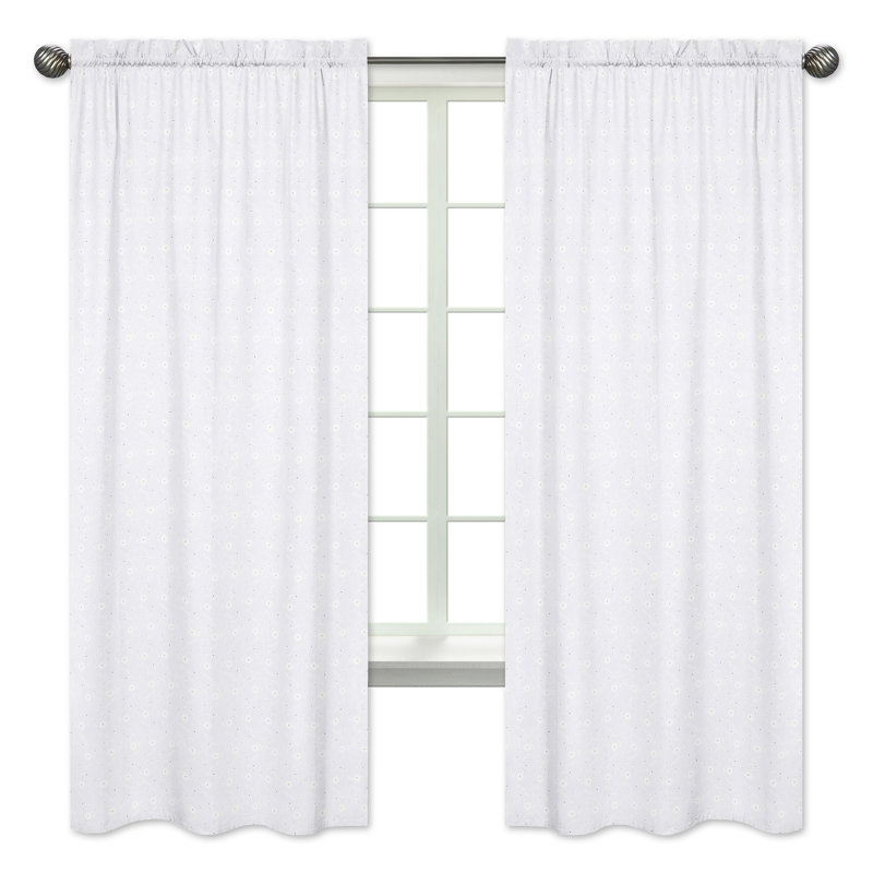 Eyelet White Collection Window Panels