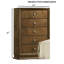 Commode style transitionnel 1pc