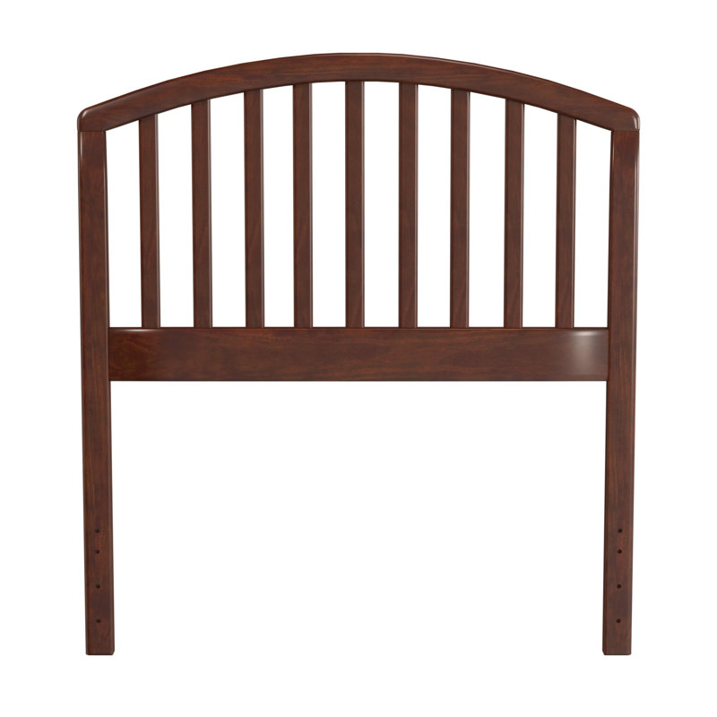 Brekke Solid Wood Headboard, Twin, Walnut