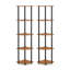 Clapen 5 Tier Corner Shelving Bookcase Set-22494031