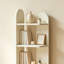 Tablette de rangement étroite en bois d'hévéa-139855303