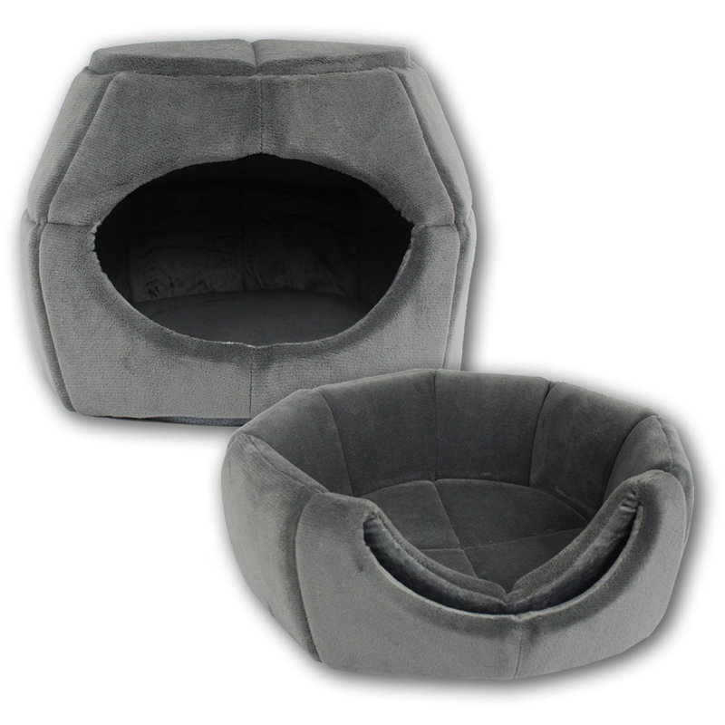 Kingsteignt Faux Fur Pet Bed