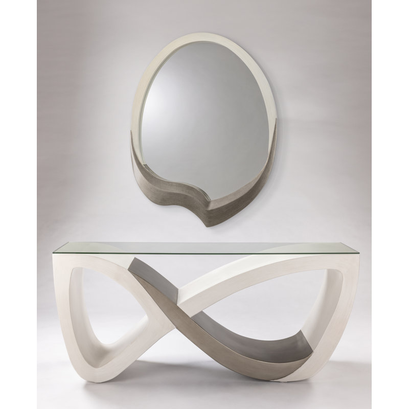 69'' W Glass Console Table