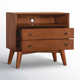 Williams 2-Drawer Nightstand with Shelf
