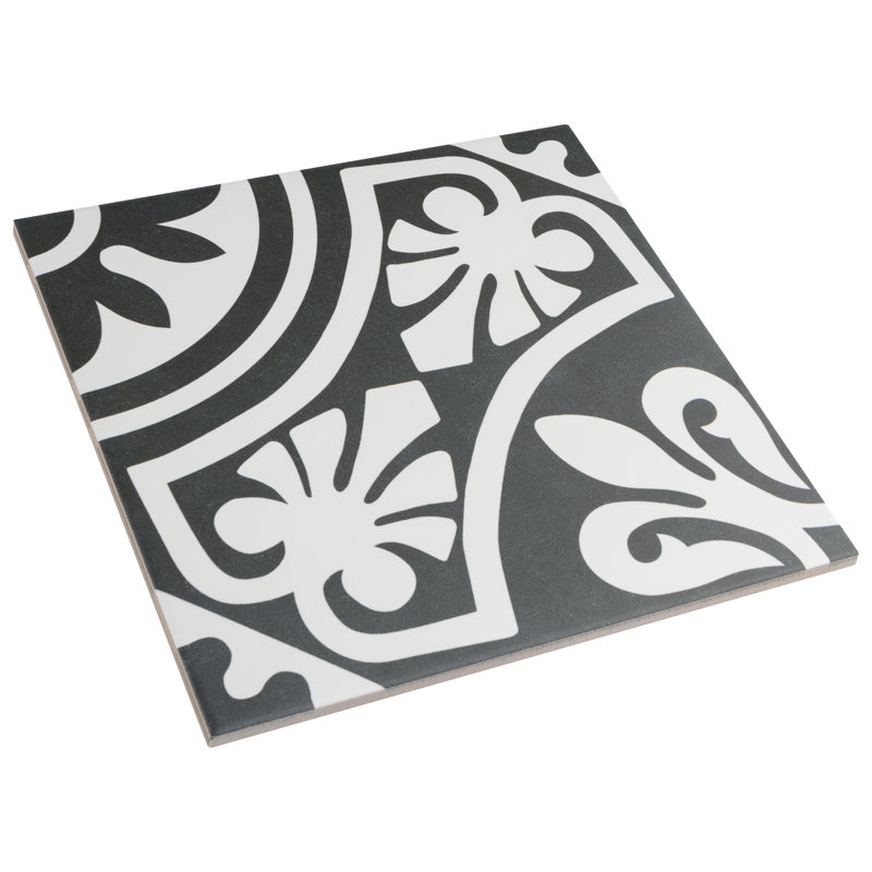 Majestic Tiena 10" x 10" Porcelain Patterned Wall & Floor Tile