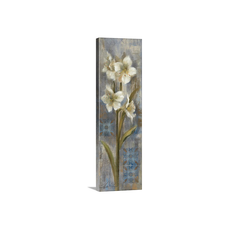 «Early Spring II» par Silvia Vassileva - reproduction, H 48 po x l 16 po x P 1,5 po, Toile