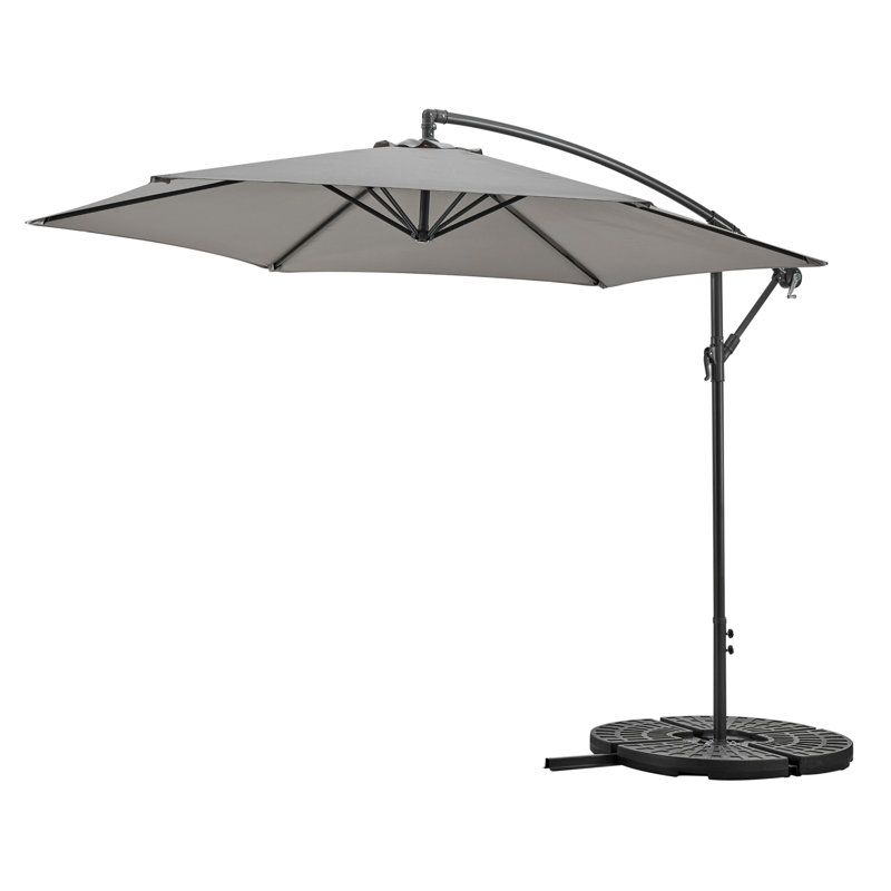 Screven 300cm Parasol, Grey