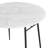 Extendable Round Metal Base Dining Table-656706423