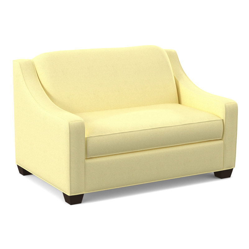 Fauteuil-lit Phillips 55 ", Cafelle, Coquille antique