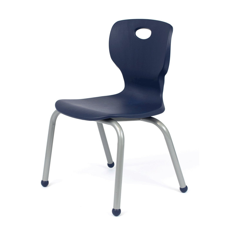 Chaise empilable School School, Bleu