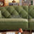 Green Polyester Modular Sofa cushion couch-376989635-376989663-376989633