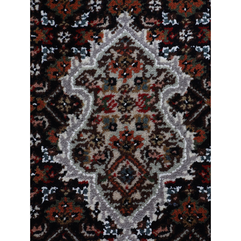 Tabriz Mahi Oriental Wool Hand Woven Area Rug, Rectangle 120 x 180cm