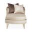 Chaise longue Villa chérie - perle / caramel-1584224694