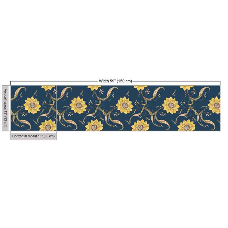 Charlidh Helianthus Wild Pointy Petals Multi-Purpose Fabric
