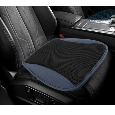 Housse détachable antidérapante à 3 vitesses à prise USB avec ventilateur à 8 vitesses pour voiture, DC 5V, bleu marine