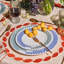 Ribbon Handmade Porcelain Salad/Dessert Plate