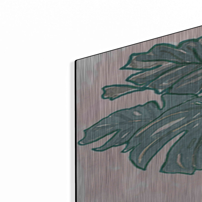 «Pink Palms 2» par Stellar Design Studio, H 36 po x l 24 po